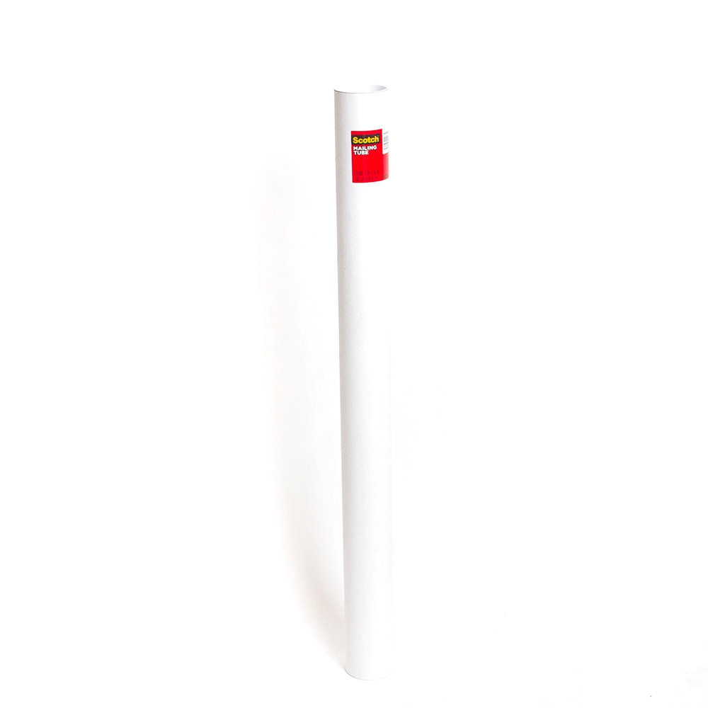 Scotch, White, Box/Tube, Art & School, 3M, Mailing Tube, 3"x36", 154138